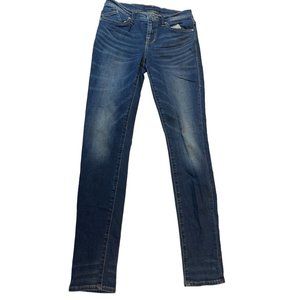 Rock & Republic Womens Jeans Skinny Berlin Cotton Mid Rise Stretch Blue Size 4